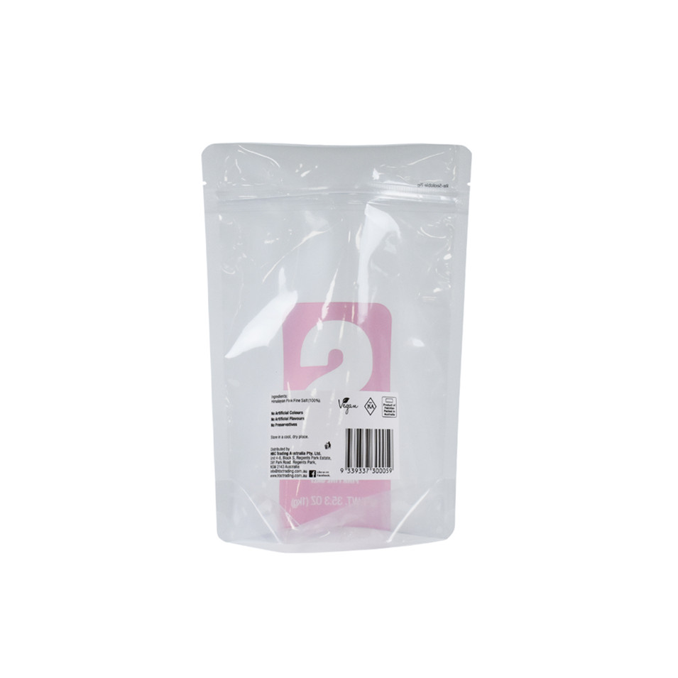 Tear Notch Snack Packaging Plastic Bag Sealable Paper Bags