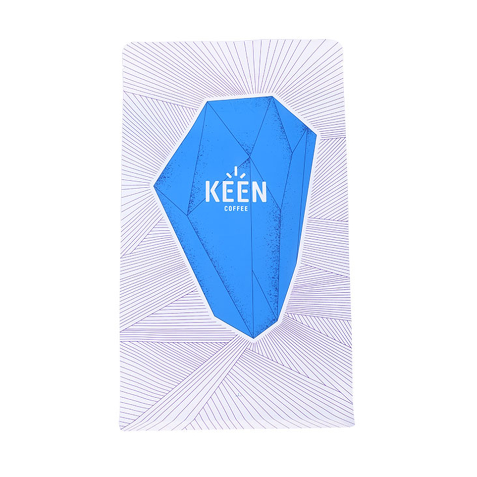 High Quality Spot Gloss With Matte Poly Zip Lock Best Coffee Bags 