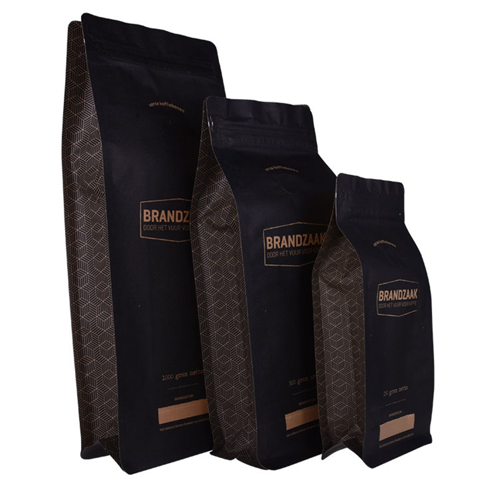 Food Ziplock Gravure Printing Custom Zip Bags Coffee Packaging Pouch 