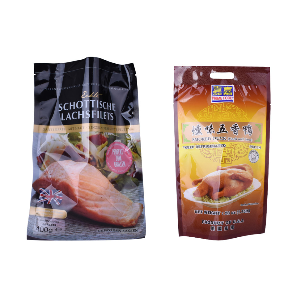 Food Contact Matt Effect Compostable Biodegradable Recyclable Material Vacuum Seal Bag Recyclable