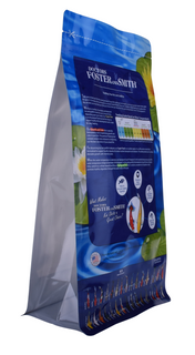 Chine Fournisseur compostable Biodégradable à fond plat Fish Food Sac avec zip supérieur standard
