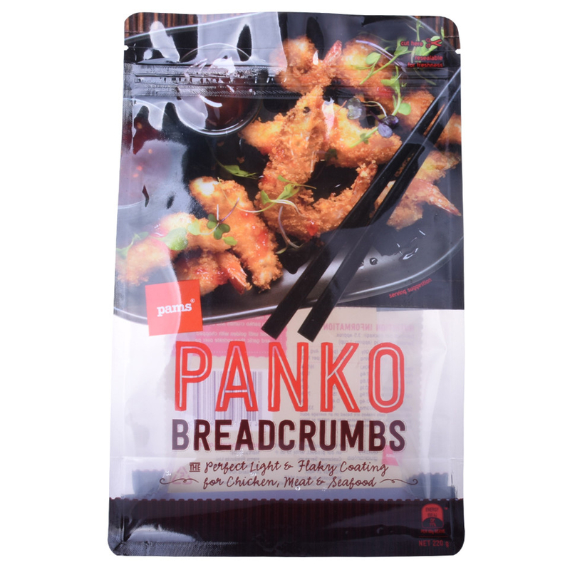 Eco Friendly Good Seal Ability Customized Print Moisture Proof Transparent Stand Up Pouches