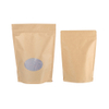 Custom Design Excellent Quality Heat Seal Kraft Paper Resealable Polypropylene Bags
