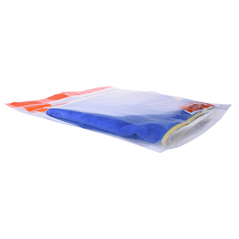 Sac d'emballage biodégradable transparent en tissu 