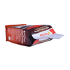 Free Samples Quad Seal Poly Bag With Zipper Clear With Logo Food Packaging Pouches