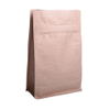 Bán lẻ vòng đáy bằng nhôm giấy krraft papure pouches notch