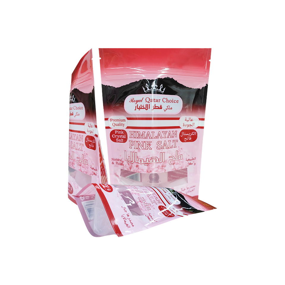 Newest Custom Printed Standup Sustainable Bath Salts Packaging