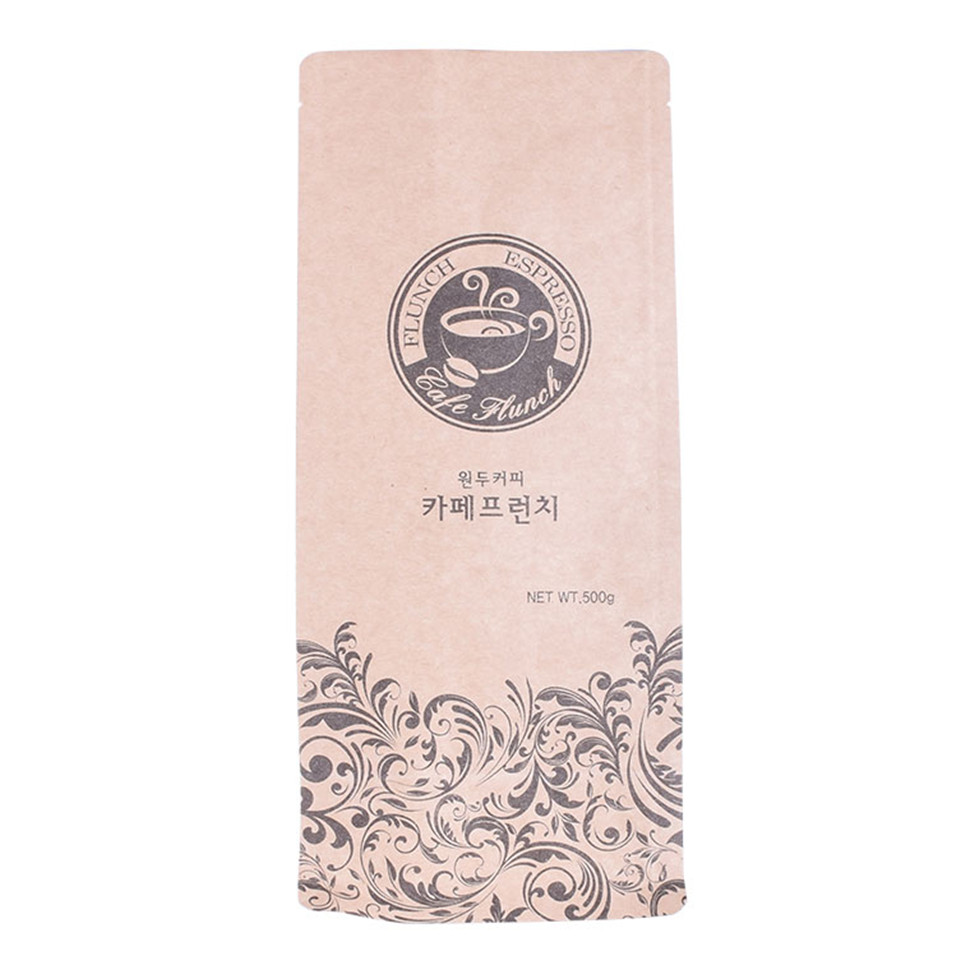 Heat Seal Custom Printed Low Price Compostable Coffee Bags with Valve Uk Manufacturers