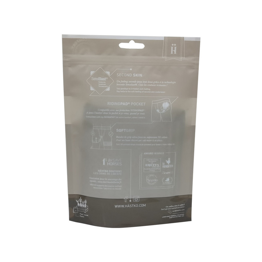 Inventory Foil Lined Ziplock Renewable Eco Friendly Clothes Bag