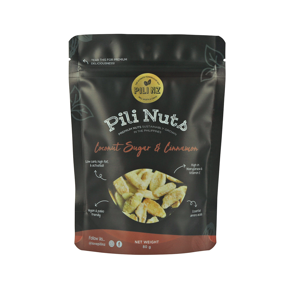 Hot Sale Custom Made Biodegradable Chips Bag with Zipper Free Samples