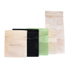 Colorful Printing Eco Friendly Pouch Kraft Bag With Window Chocolate Gift Packing
