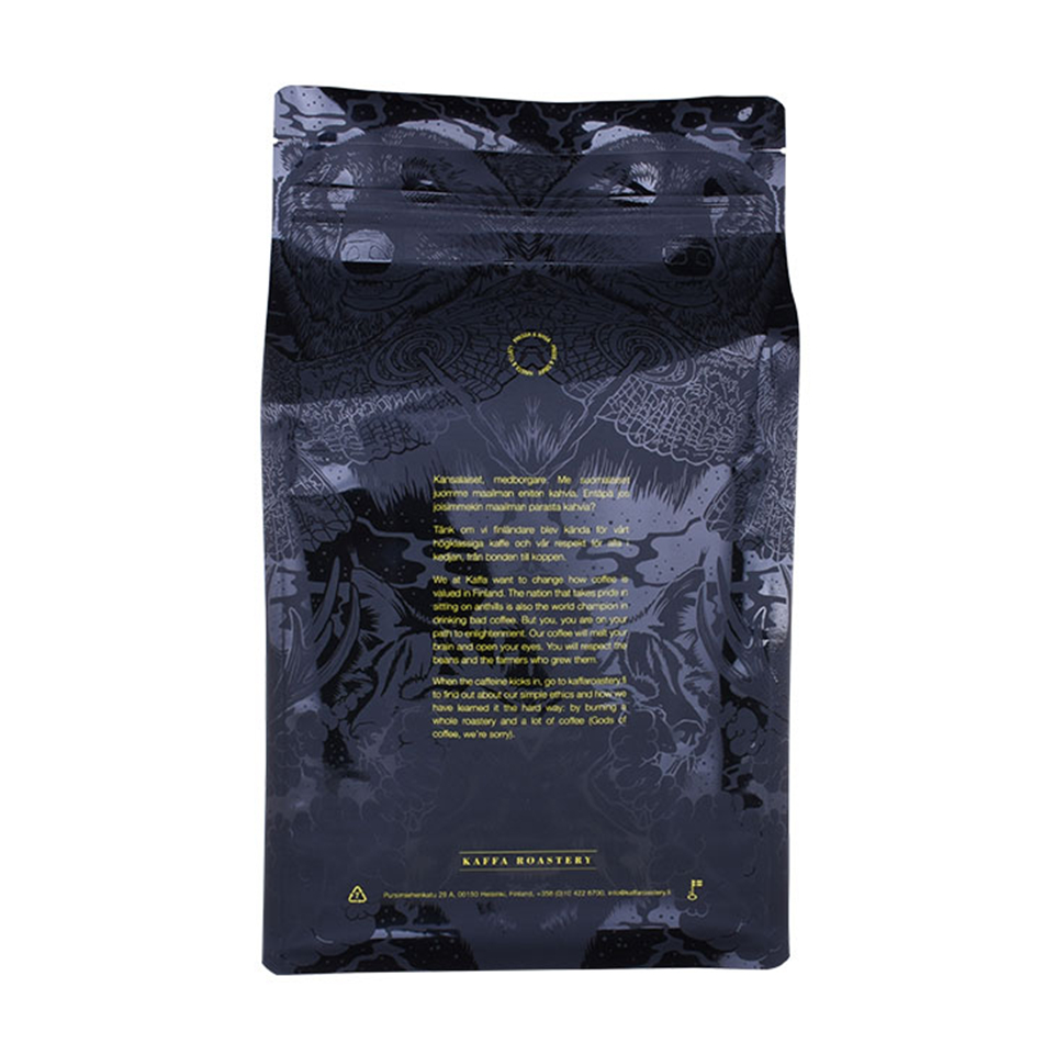 Laminated Material K-Seal Resealable Polypropylene Custom Product Packaging Paper Food Bags