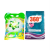 High Resistant Heat Seal Lay Flat Poly Logo Detergent Powder Bags