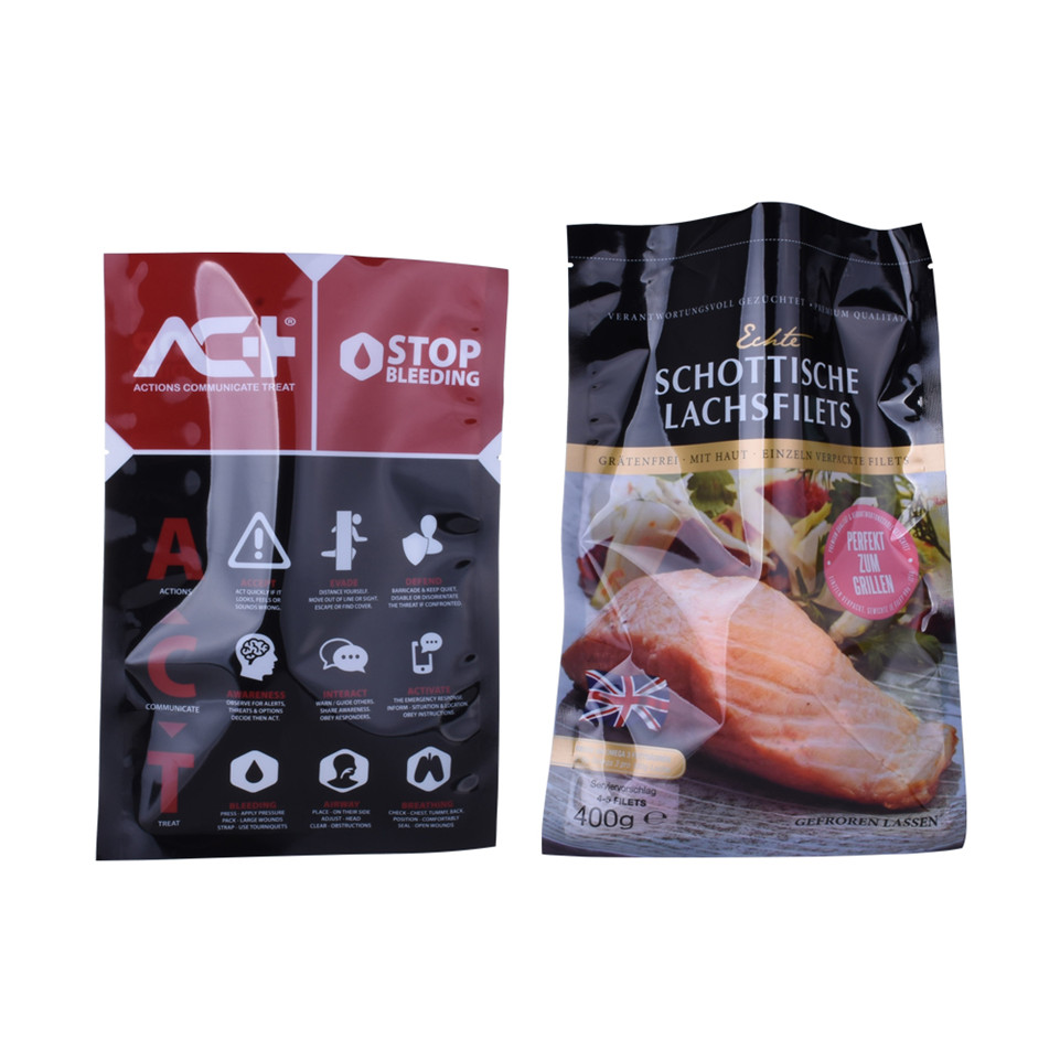 Recycle Ziplock Customized Reusable Food Vacuum Bags