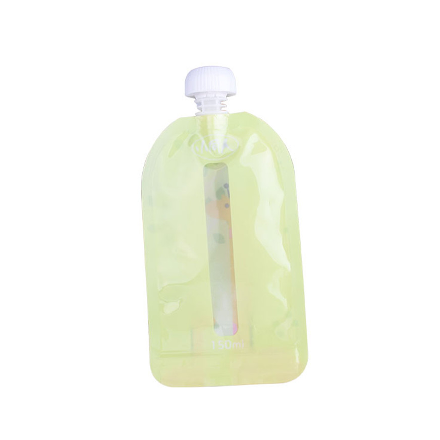 Personalized Clear Stand Up Juice Pouches Wholesale