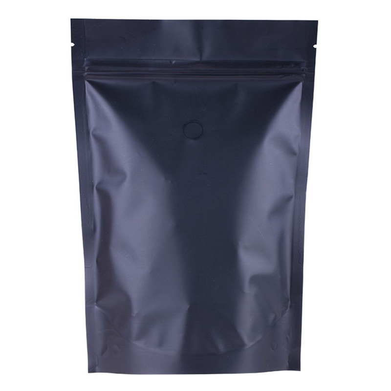 Laminierte Aluminiumfolie Matt -Finish -Kaffee Kaffeebeutel 12 Unzen