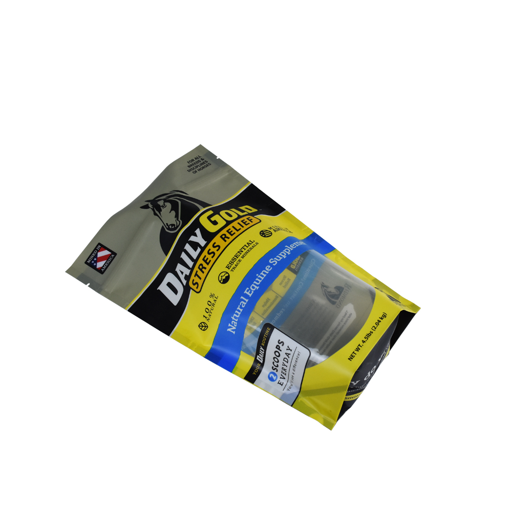 Sustainable Food Packaging Recyclable PCR Recycled PE Food Bags with Zipper