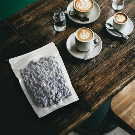 Compostable Vacuum Seal Flat Based Zip Pouches