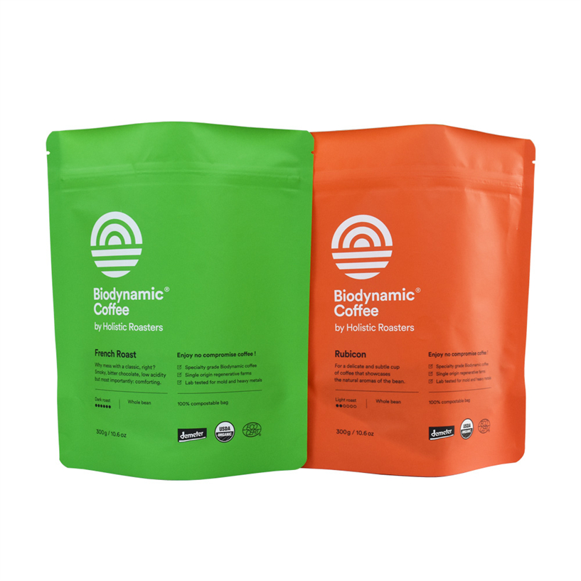 Good Seal Ability Ziplock Top 6OZ 10OZ Paper Coffee Bags Bulk
