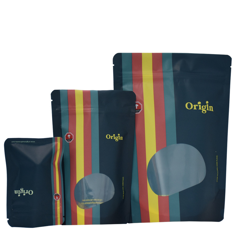 Excellent Quality Transparent Oatmeal Yellow Bag