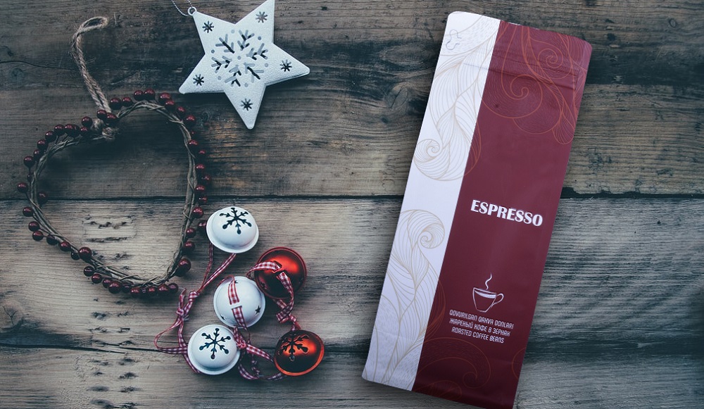 holiday coffee bag ถุงกาแฟวันหยุด