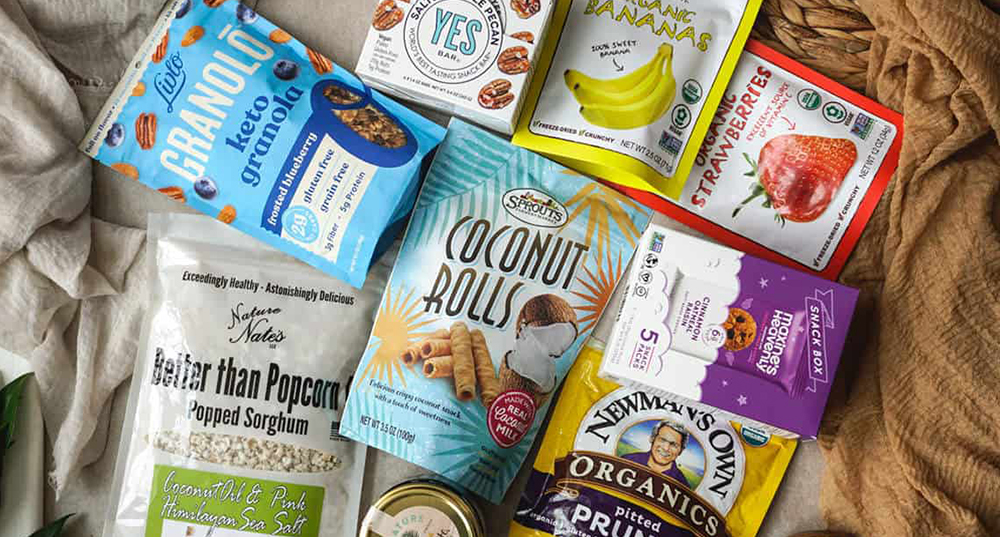 Bio -Snack -Lebensmittelverpackung
