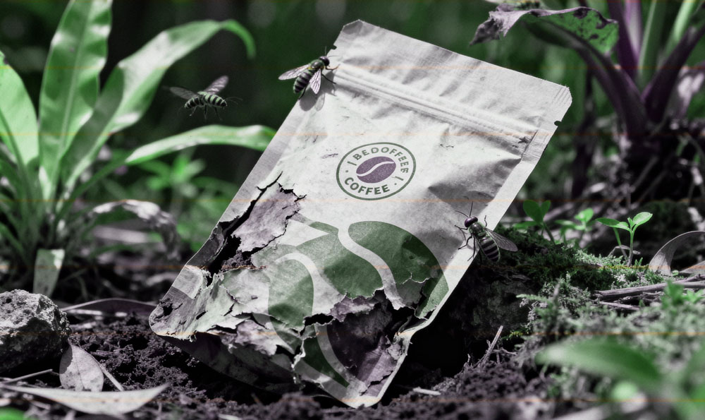 certified biodegradable coffee bag