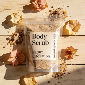 Eco Friendly Body Scrub Packaging Bags