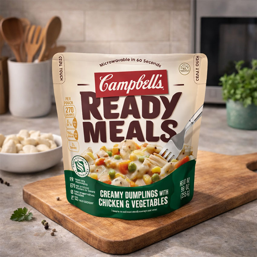 Retort Pouch for Ready Meals