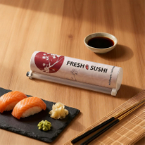 Custom Packaging Push Pop Tube for Sushi