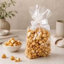 Home Compostable Gusseted Bottom Cello Bags Wholesale with Cardboard Insert
