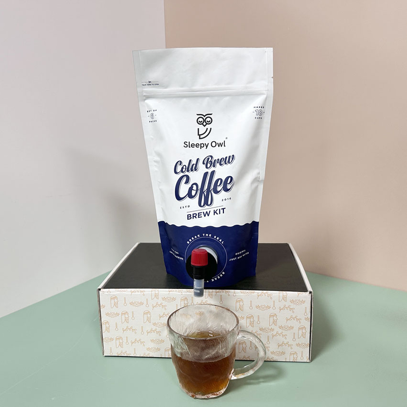 Vitop Valve 1L 1.5L 3L 5L Plastic Aluminum Stand Up Cold Brew Coffee Pouches