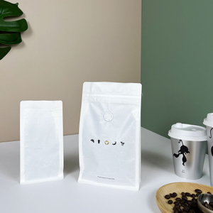 Biodegradable Rice Paper Coffee Bags Flexible Packaging for Small Coffee Roasters