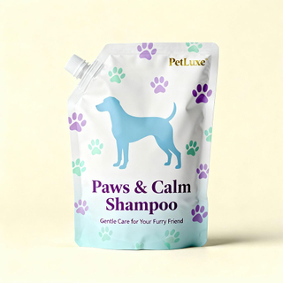 Recyclable Customized 500ml Refill Dog Shampoo Pouch