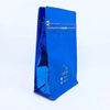 Heat Seal Foil Lined Custom Printed Biodegradable Mylar Foil Coffee Packaging Flat Block Bottom Pouches with Valve