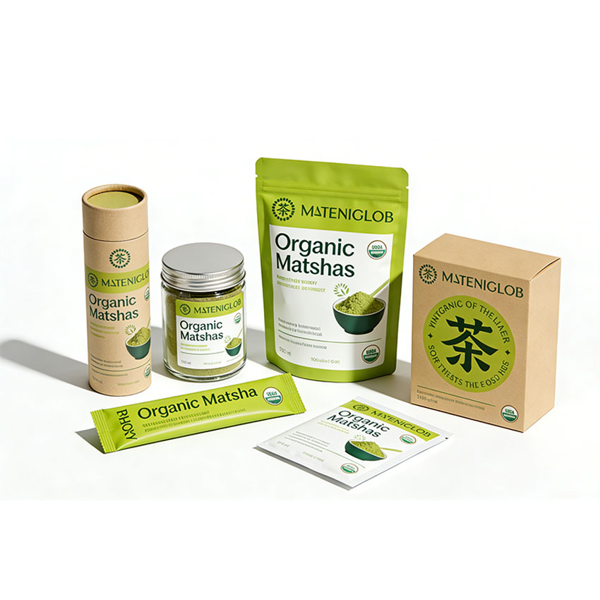 Custom Packaging for Matcha