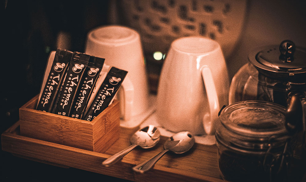 instant coffee sachets