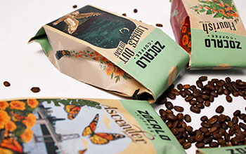 side gusset coffee bags