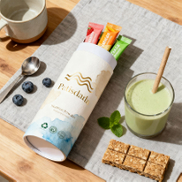 บรรจุภัณฑ์กระบอกกระดาษเป็นมิตรกับสิ่งแวดล้อมสำหรับ Superfoods