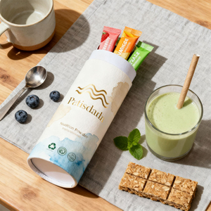 Eco Friendly Paper Cylinder Packaging for Superfoods