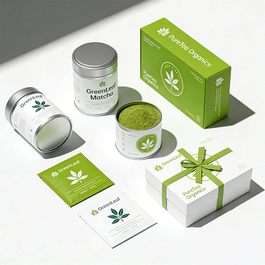 Eco-friendly Custom Matcha Packaging Solutions