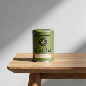Eco-friendly Matcha Powder Tin Can