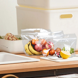 Food Grade Laminated Transparent Recyclable Plastic Frozen Mixed Fruit Bags