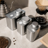Custom Screw Cap Coffee Tins with De-gas Valve