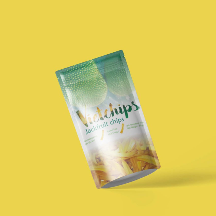 Good Quality Compostable Stand Up Chips Packaging Resealable Customizable Chip Bags