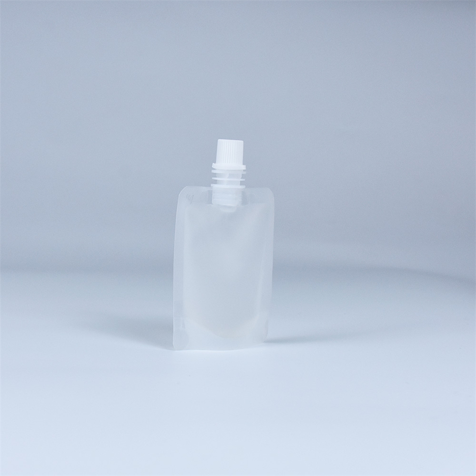 Recycelbarer transparent gesperrter Standup -Beutel für Flüssigkeit 150 ml