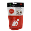 Corn Starch Biodegradable Waistband Resealable Clear Window Printed Clothing Doypack With Hanging Hole Zipper Bag