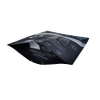 Black Color Compostable Sport Bra Tshirt PLA Bags With Zipper Window