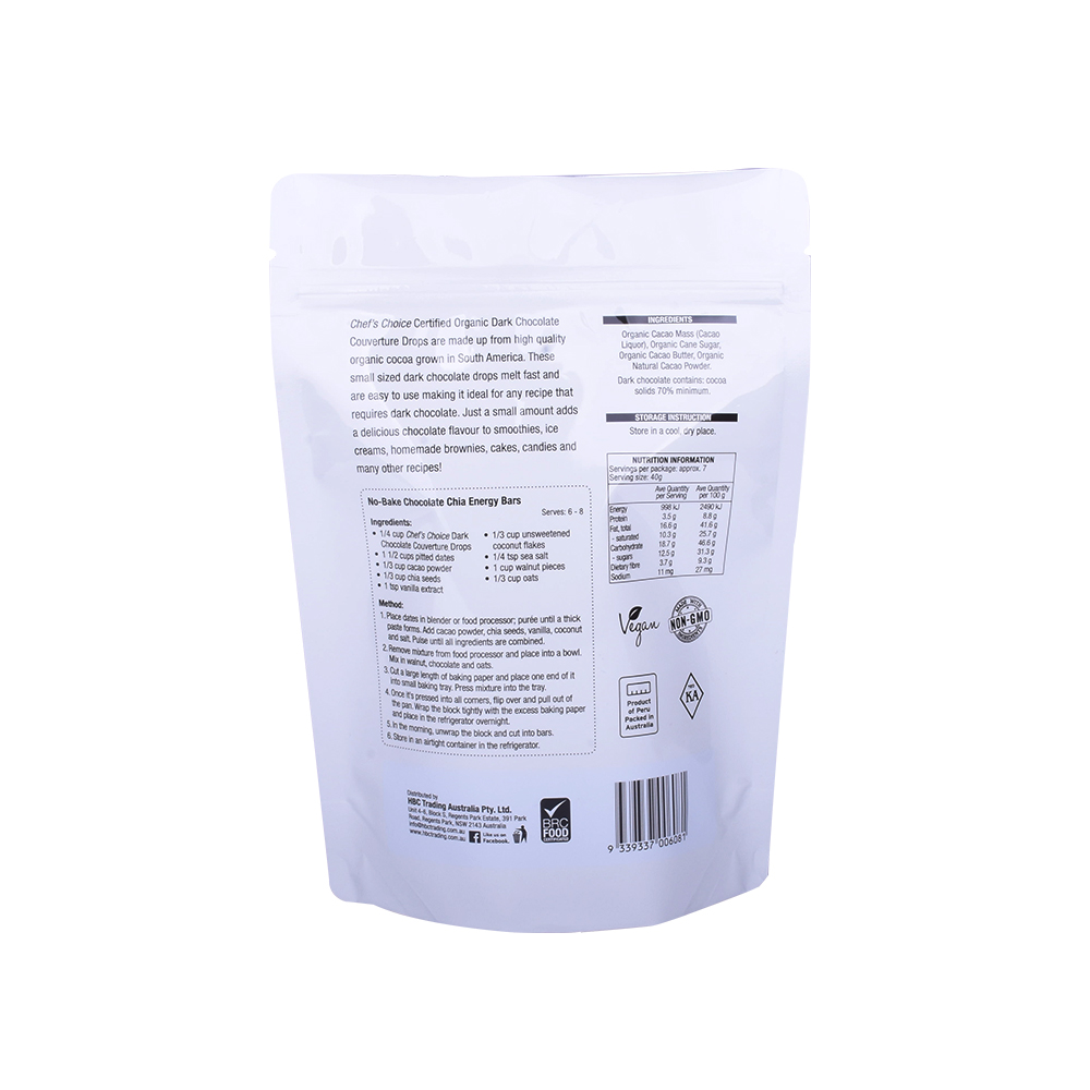 Factory Aluminium Foil Kiinde Pouches Reusable