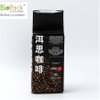 Multi-color custom printed flap bo coffee bean packaging bag in 100% cornstarch from China